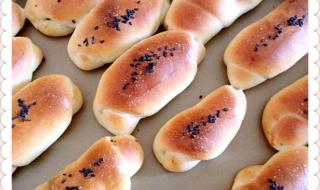 蜜豆海苔肉松面包的做法 肉松面包的做法